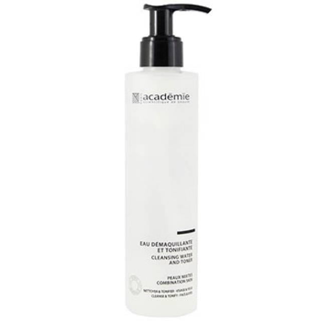 - Універсальний очищуючий засіб для обличчя та очей Academie Cleansing Water And Toner 200мл
