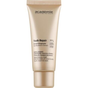 Крем-маска для контуру очей і губ  Academie Smoothing Care For Eye and Lip Contours  40мл