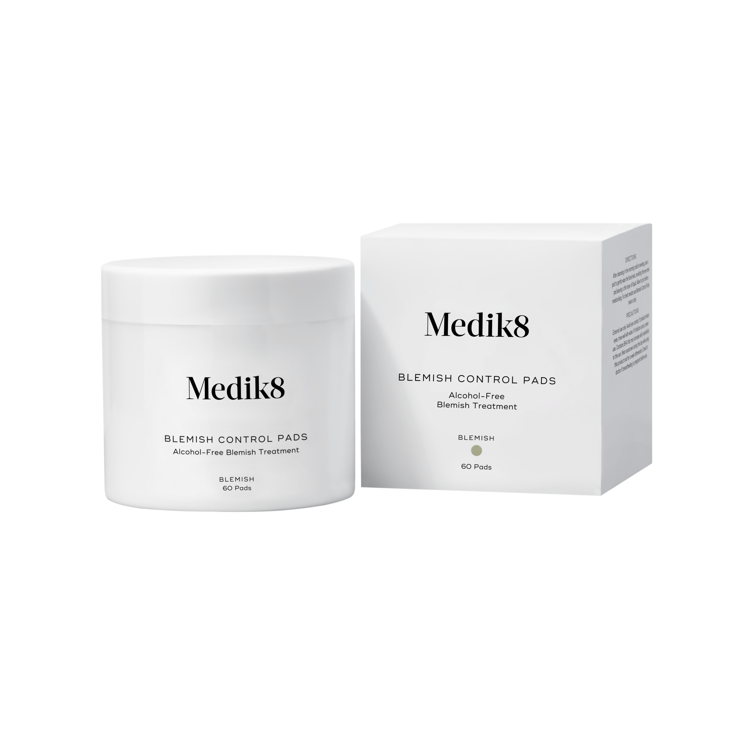 blemish control pads b - Безспиртові подушечки для проблемної шкіри Medik8 Blemish Control Pads 60шт