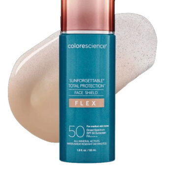 Сонцезахисний крем SPF50 для обличчя з адаптивними пігментами Colorescience Face Shield Flex SPF50  55мл - Medium