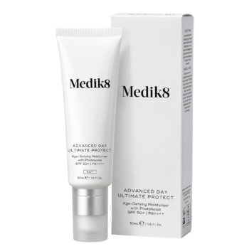 Антивіковий зволожувальний сонцезахисний крем із фотоліазою Medik8 Advanced Day Ultimate Protect  SPF 50+ і PA++++ 50мл