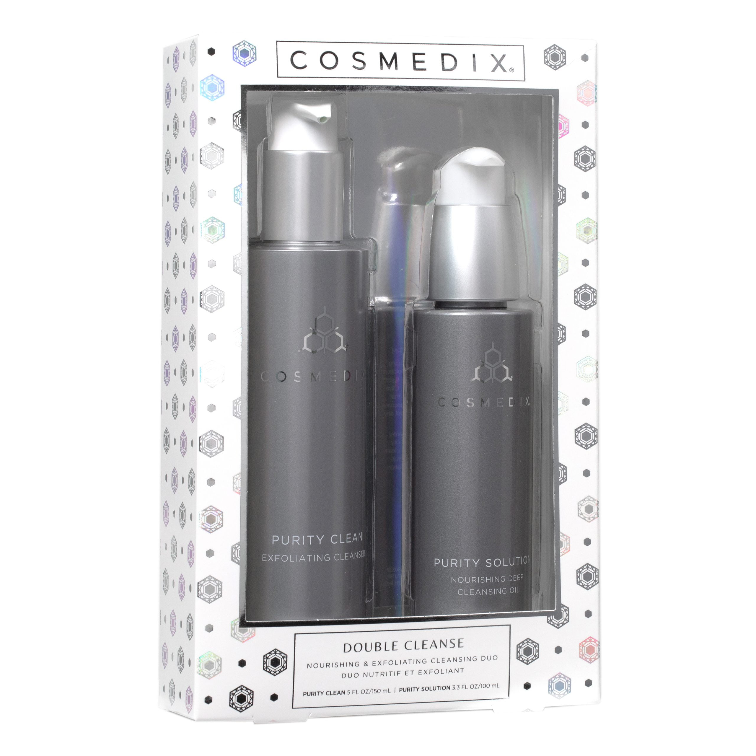 double cleanse kit silo 3000@300dpi scaled - Набір для очищення шкіри Cosmedix Double Cleanse