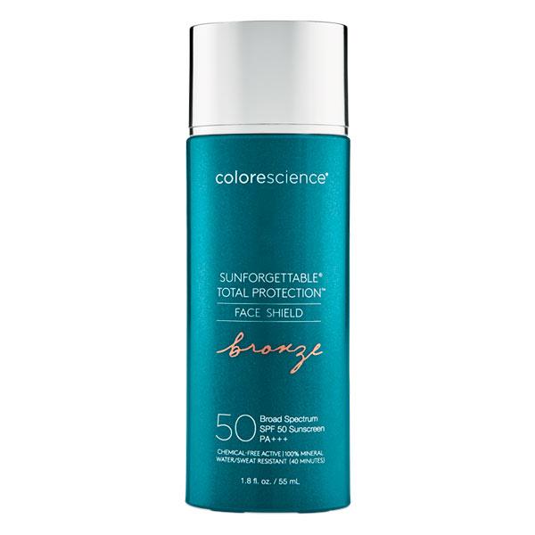face shield bronze 600 - Сонцезахисний крем для обличчя SPF50 Colorescience Face Shield SPF50 Bronze 55мл