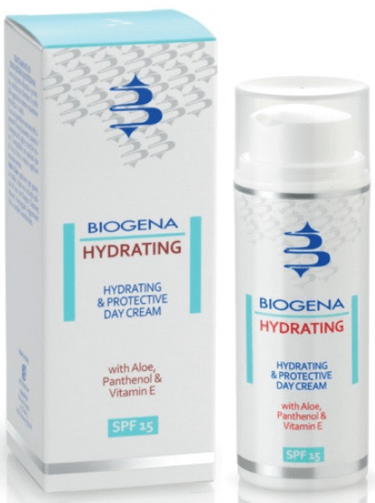 hydr - Денний зволожуючий і захисний крем Biogena Hydrating SPF15 50 мл