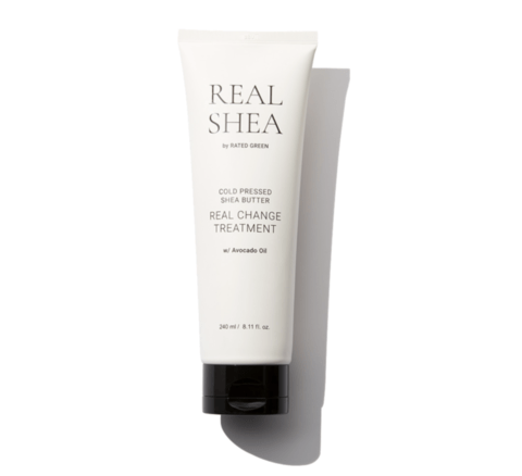 large snymok эkrana 2021 01 24 v 14.50.48 - Живильна маска для волосся з маслом ши Rated GreenReal Shea Cold Pressed Shea Butter Real Change Treatment 240мл