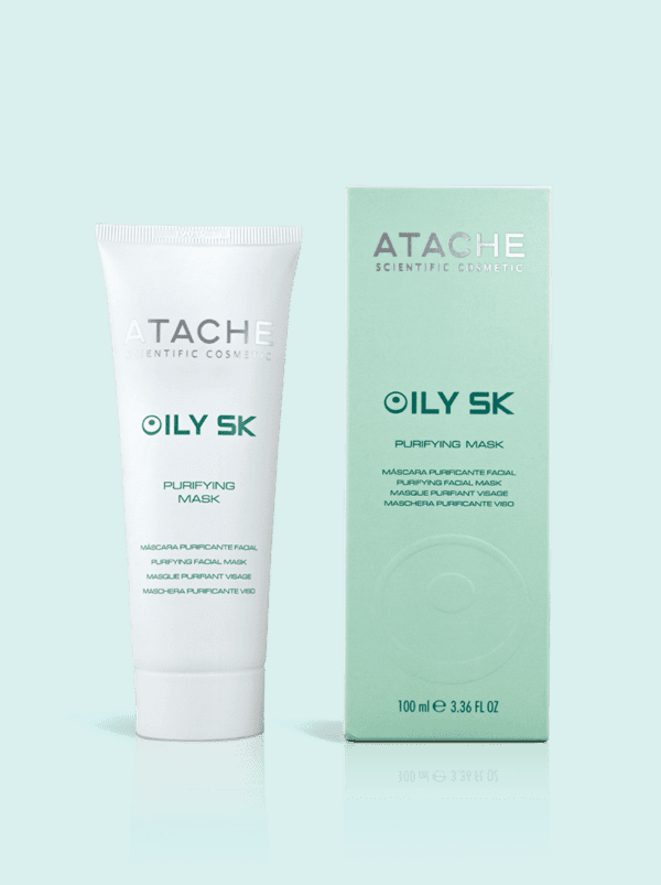 atache oily sk purifying mask frente min 600x803 1 - Очищуюча маска для жирної шкіри ATACHE Oily SK Purifying Mask 100мл