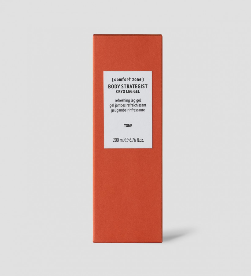 11898 3 body strategist cryo leg gel 200ml comfort zone 2000 820x902 1 - Крем-гель для легкості ніг Comfort Zone Body Strategist Cryo Leg Gel 200мл