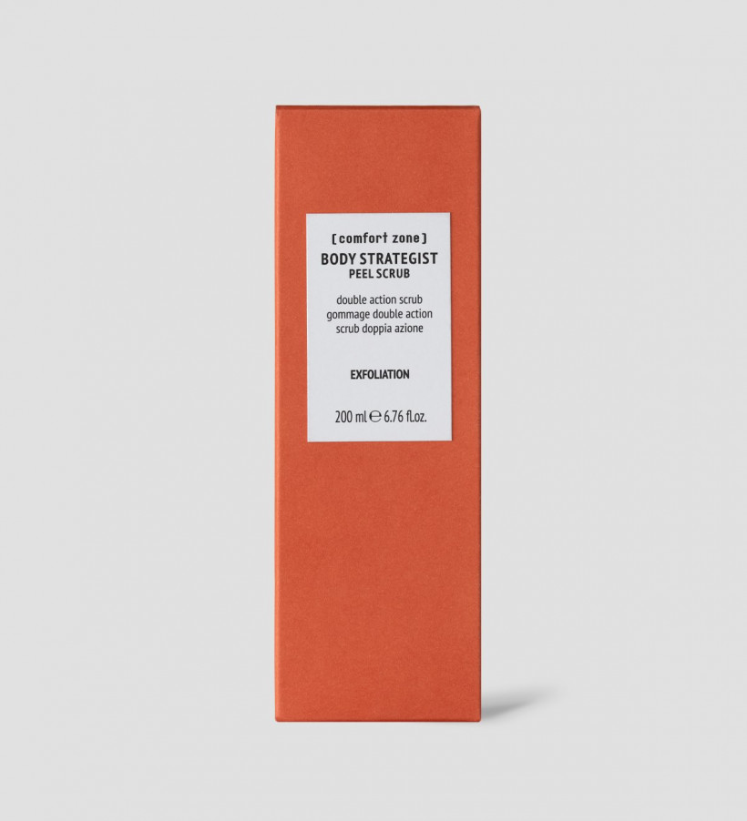 11986 3 body strategist peel scrub 200ml comfort zone 2000x 820x902 1 - Пілінг-скраб для тіла подвійної дії Comfort Zone Body Strategist Peel Scrub 200мл