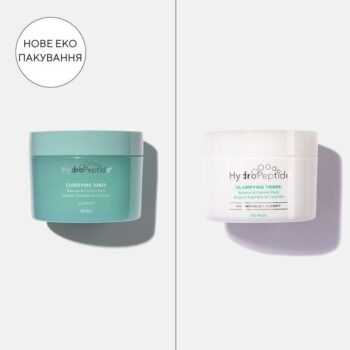 Очищаючі протизапальні спонжі Hydropeptide Clarifying Toner Pads 60шт