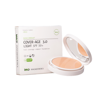 Компактна тональна основа SPF50+ у форматі кушону Innoaesthetics Epigen Coverage Light SPF50