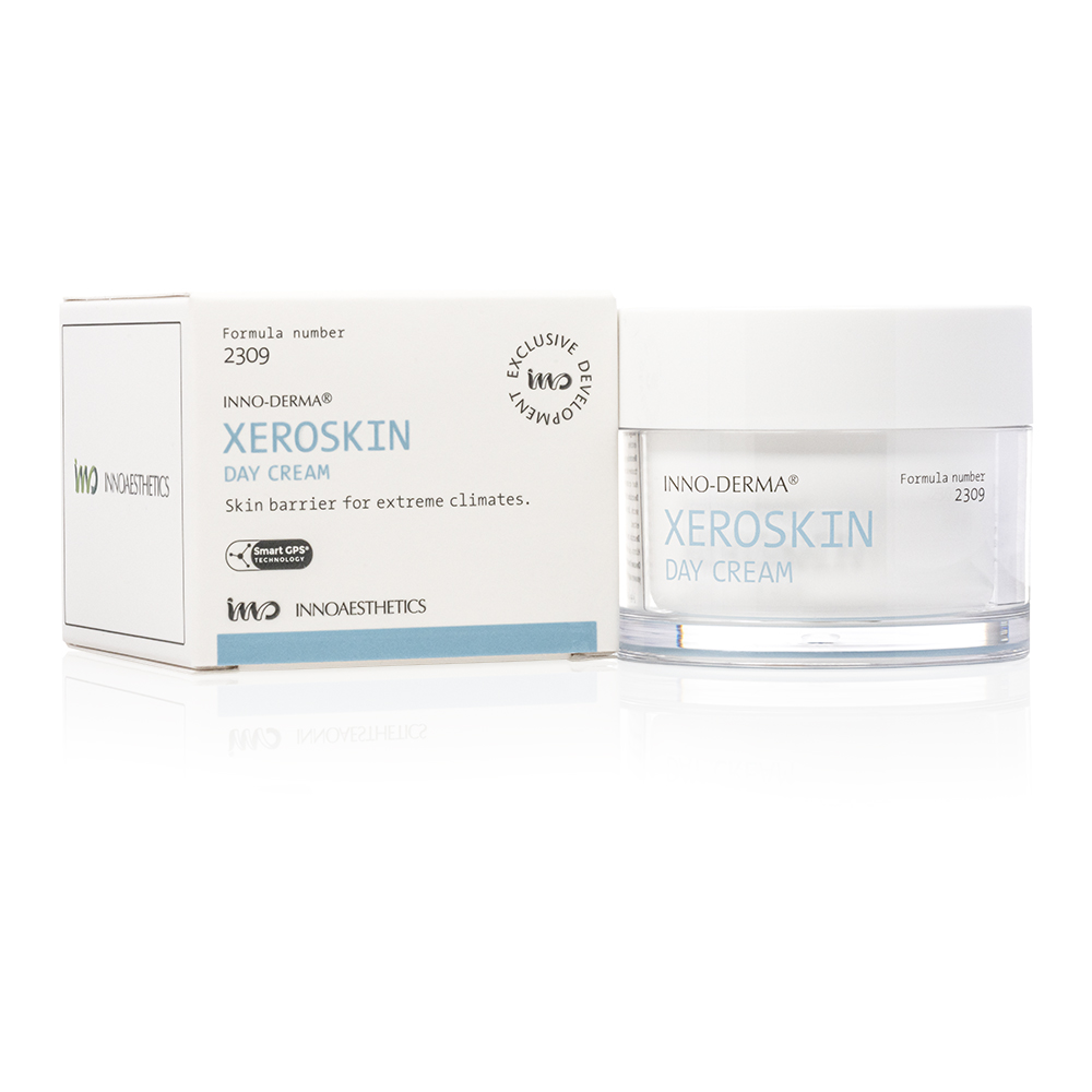 extreme skin barrier skin care for winter and extreme climatic conditions @innoaesthetics - Живильний крем для сухої і чутливої шкіри Innoaesthetics Xeroskin Cream 50мл