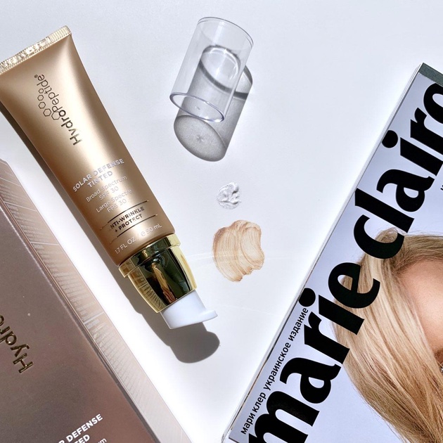 img 2046 - Сонцезахисний крем для обличчя з тоном Hydropeptide Solar Defense Tinted SPF30 50мл