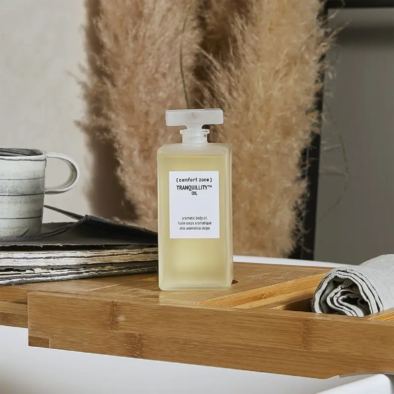 oil 3 800x800 1 - Ароматична олія 2в1 для ванни і тіла Comfort Zone Tranquillity Oil 200мл