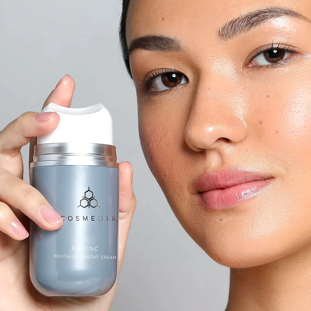 resync night moisturiser 473g 16 fl oz cosmedix hydrate protect cosmedix - Відновлюючий нічний крем Cosmedix Resync 50мл
