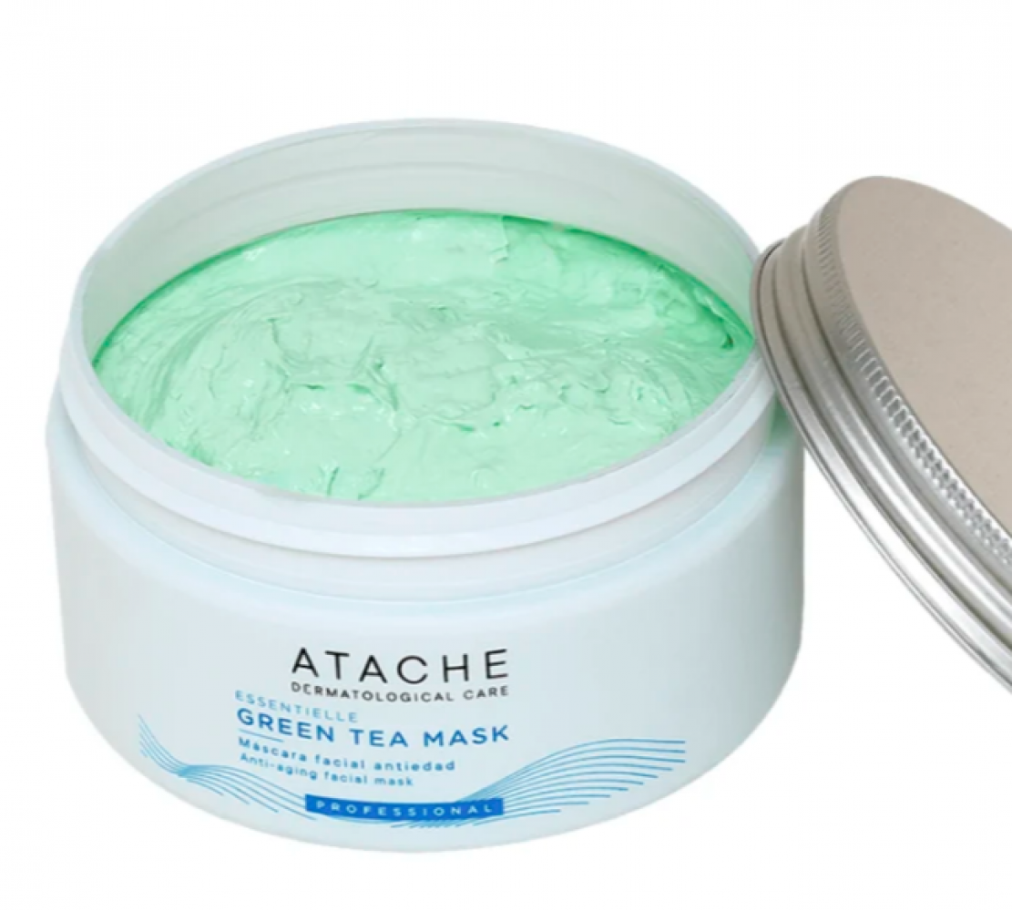 snimok auto width 1000 - Відновлююча заспокійлива маска ATACHE Essentielle Reafirming Mask Green Tea 200мл