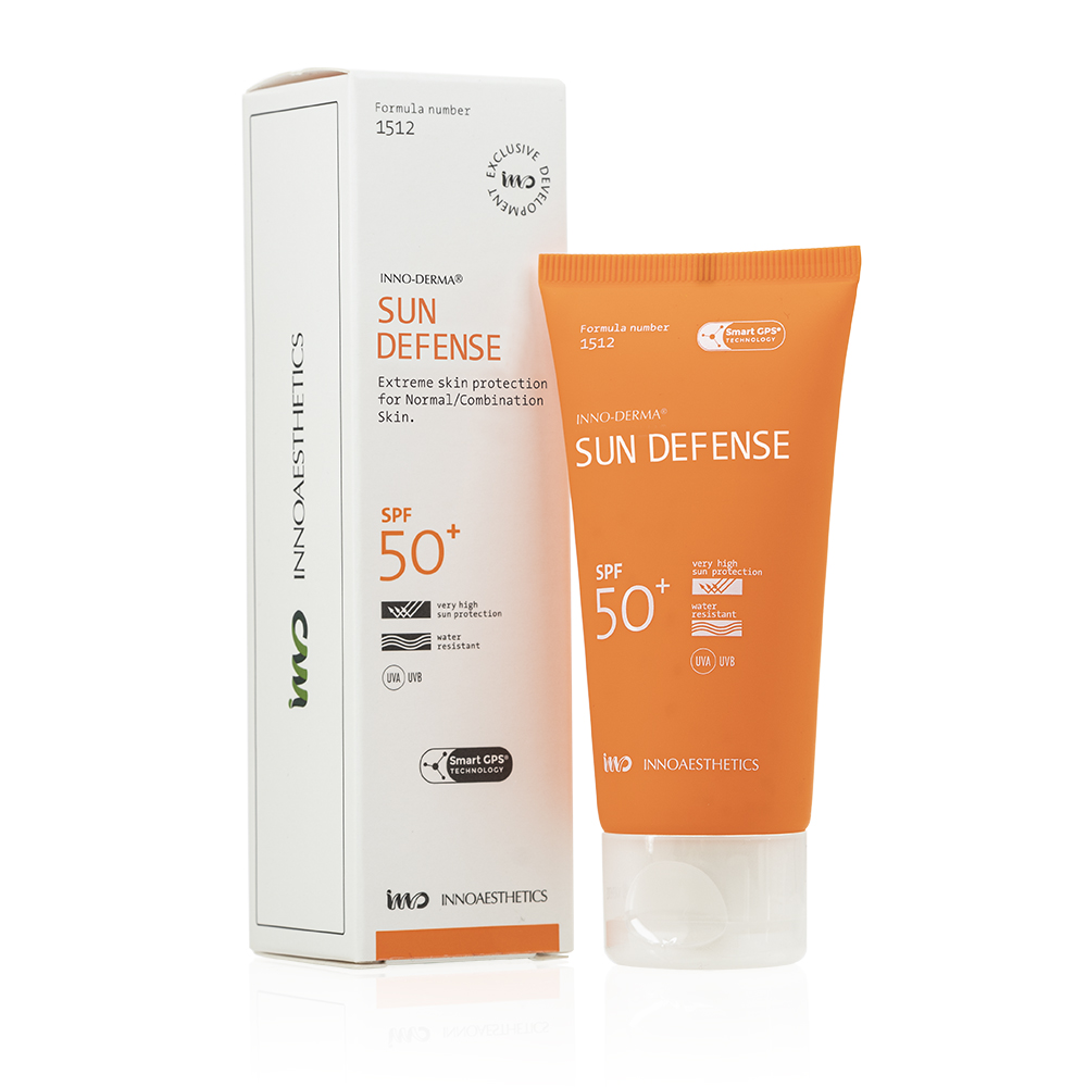 sunblock new blanco - Сонцезахисний крем SPF50+ Innoaesthetics Sun Defense SPF50+ 60мл