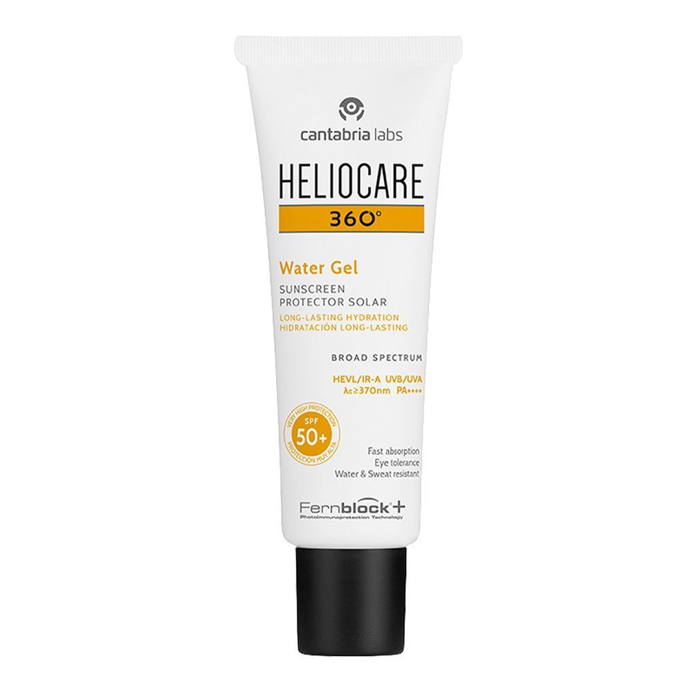 uvlazhnjaushiy solncezashitnyy gel fluid cantabria labs heliocare 360 water gel spf 50 50 ml 54637660286184 - Сонцезахисний зволожуючий гель SPF 50+ Cantabria Labs Heliocare 360 Water Gel 50мл