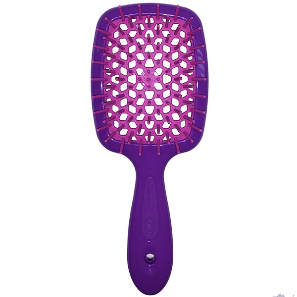 janeke superbrush small violet raspberry - Щітка для волосся Janeke
