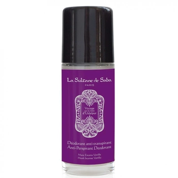 Дезодорант-антиперспірант "Мускус, ладан, ваніль" La Sultane De Saba Deodorant Udaipur 50мл