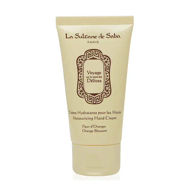uvlazhnjaushiy krem dlja ruk cvety apelsina la sultane de saba moisturizing hand cream orange blossom 50 ml 18937394977419 - Зволожувальний крем для рук "Квіти Апельсина" La Sultane de Saba Moisturizing Hand Cream Orange Blossom 50мл