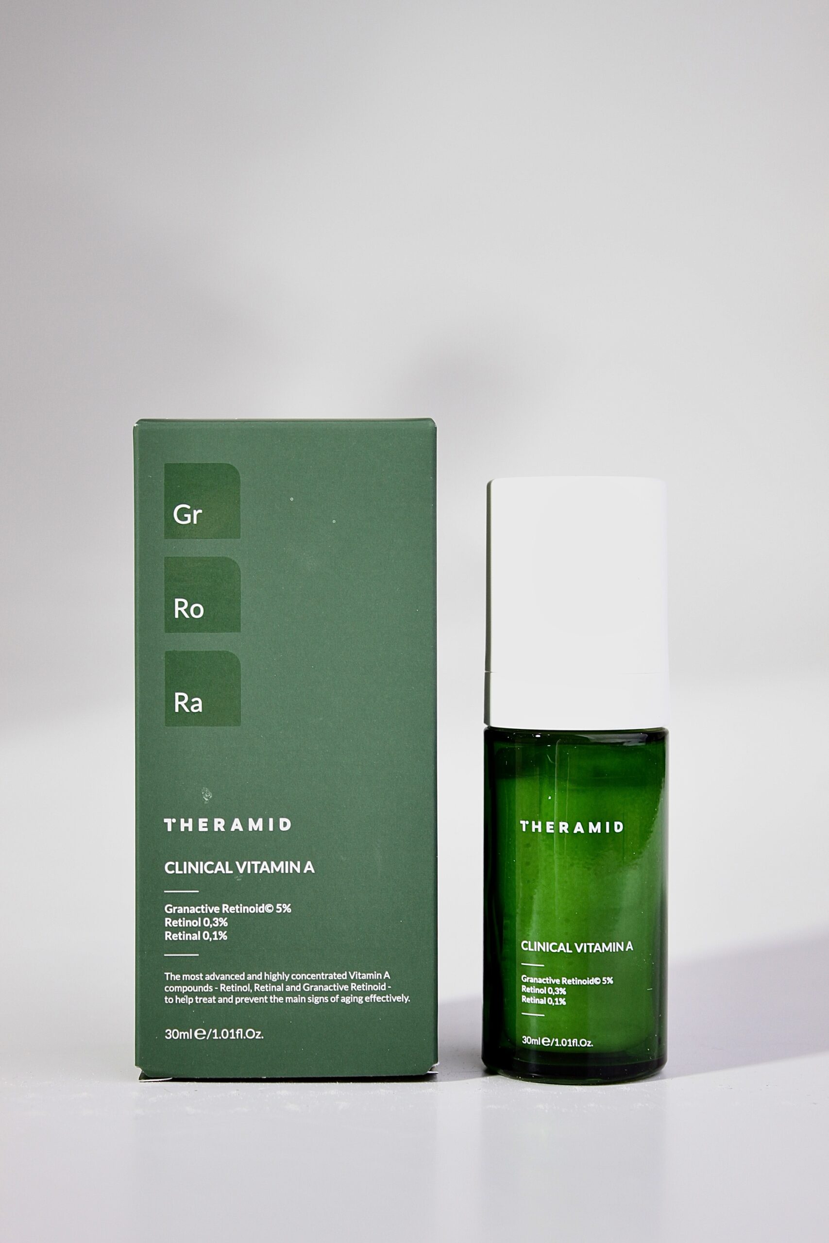 img 6151 scaled - Догляд з висококонцентрованим вітаміном А Theramid Clinical Vitamin A 30мл