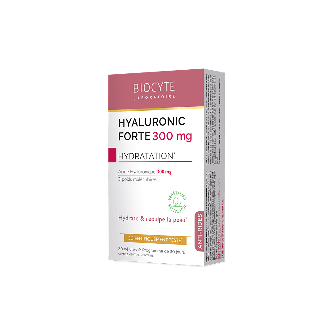 hyaluronic forte 300 mg 2023 1 - Харчова добавка з гіалуроновою кислотою Biocyte Hyaluronic Forte 300мг