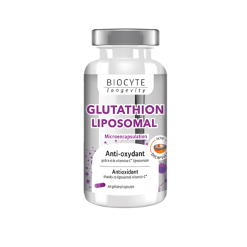 Дієтична добавка на основі антиоксиданту глутатіону Biocyte Glutathion Liposomal 30капс
