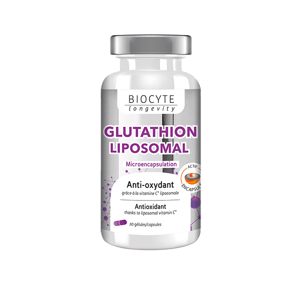 gluthation liposomal v2b rpet 150 ml 0621 bi 3770008244658 - Дієтична добавка на основі антиоксиданту глутатіону Biocyte Glutathion Liposomal 30капс
