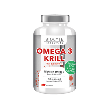 Дієтична добавка на основі олії криля Biocyte Omega 3 Krill 90капс