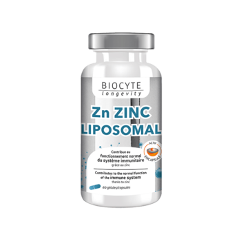 Харчова добавка цинк ліпосомальний Biocyte Zn Zinc Liposomal 60шт