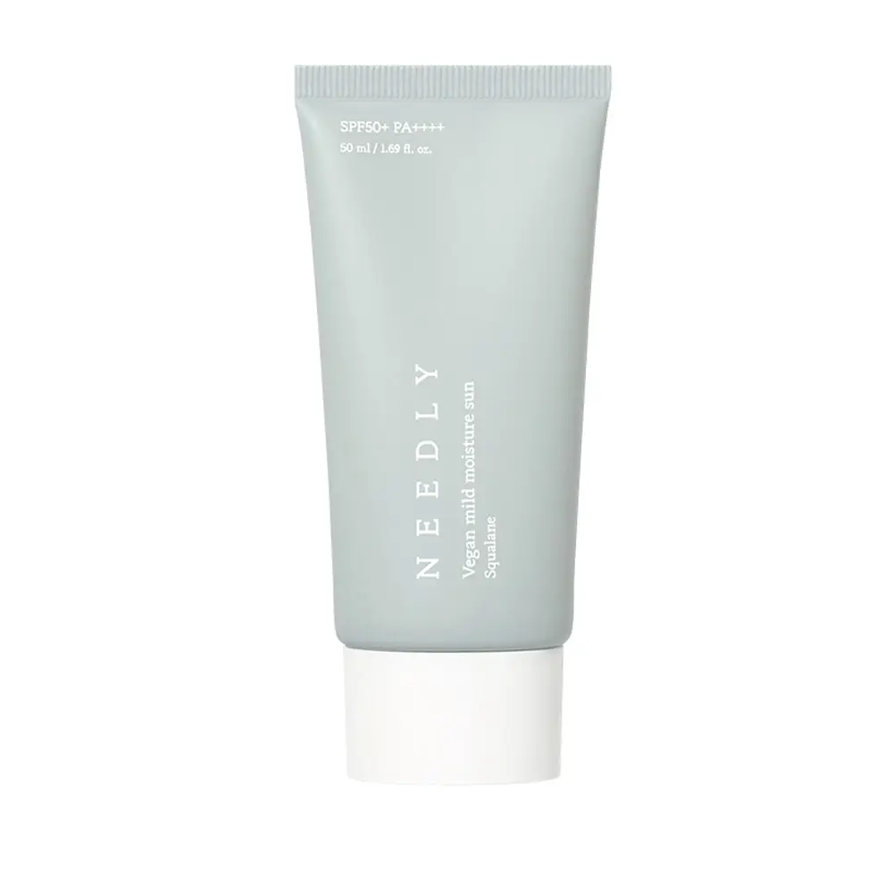 spff - Зволожуючий сонцезахисний крем з рослинним скваланом Needly Vegan Mild Moisture Sun SPF 50+ PA++++ 50 мл