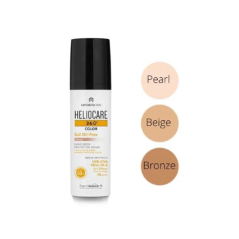 heliocare 360 color gel oil free spf 50 - Тональний сонцезахисний гель з SPF 50+ Cantabria Labs Color Gel Oil-Free Sunscreen SPF 50+ 50мл