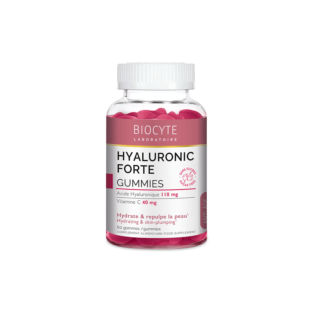 hyaluronic forte gummies v1a 0223 3760289222049 - Добавка дієтична у вигляді жувальних цукерок, на основі гіалуроної кислоти з вітамінами С та B3 BIOCYTE Hyaluronic Forte Gummies 60капс