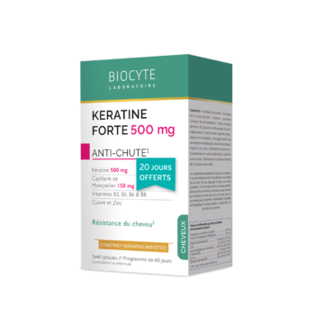 Дієтична добавка із кератином BIOCYTE Keratine Forte Anti-Chute
