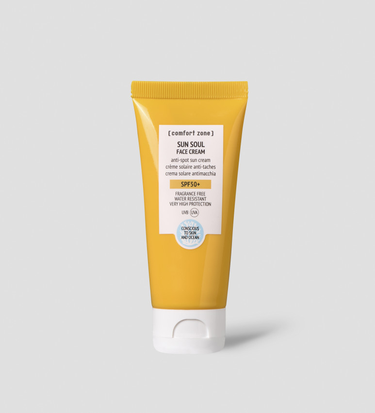 sun soul face cream spf50 new 773x850 1 - Сонцезахисний крем для обличчя SPF50 Comfort Zone Sun Soul Face Cream SPF 50 60мл