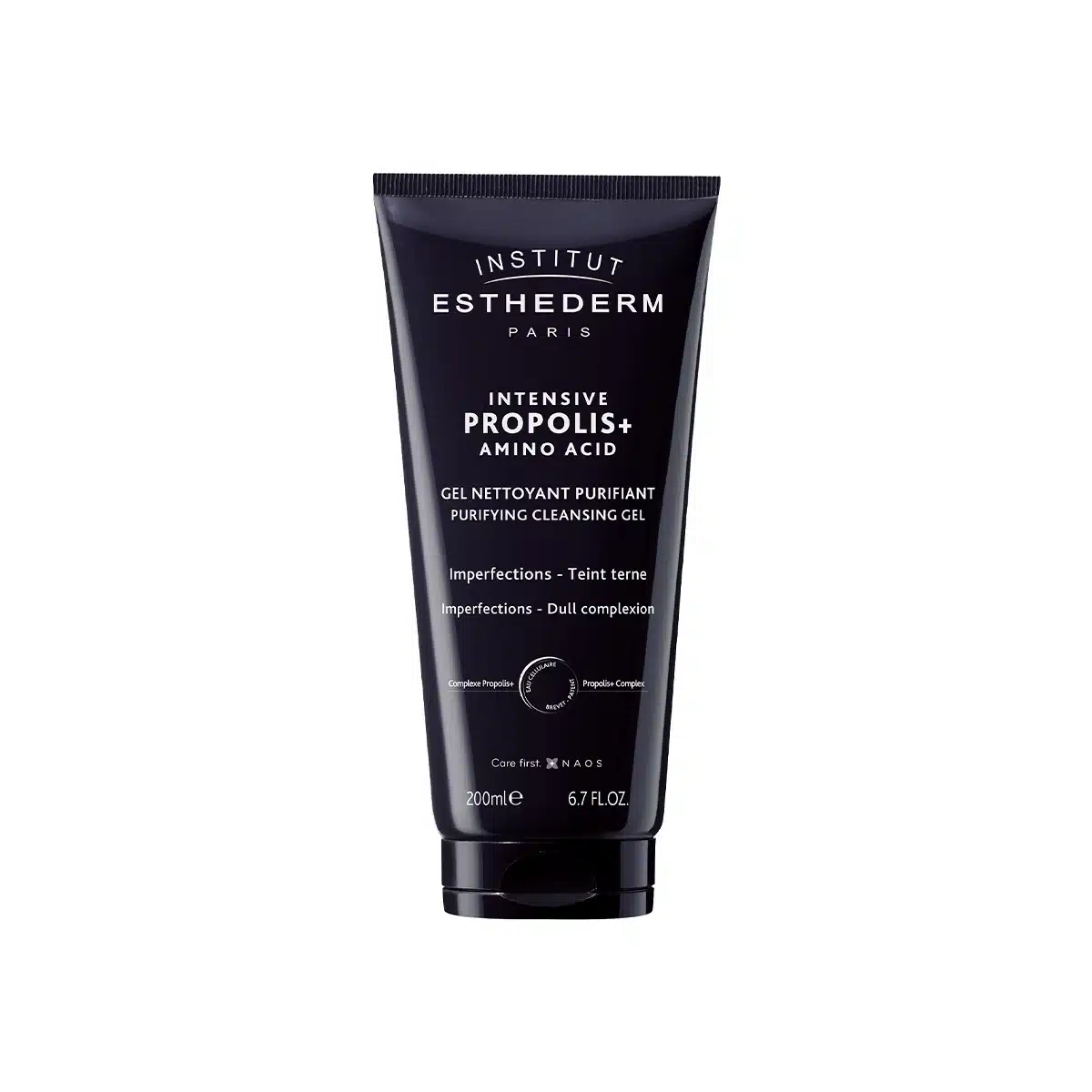 ie 05v621300 intensive propolis purifying cleansing gel t 200ml rvb noshadow digital.jpg.jpg - Очищувальний гель Propolis+ з амінокислотою Institut Esthederm, 200 мл