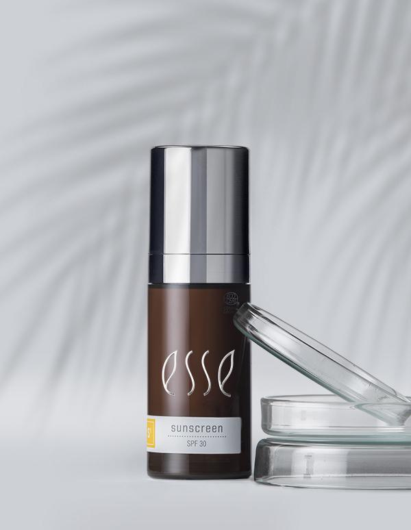 sunscreen layers 1 - Тональна основа SPF30 для всіх типів шкіри Esse Foundation SPF30 30мл