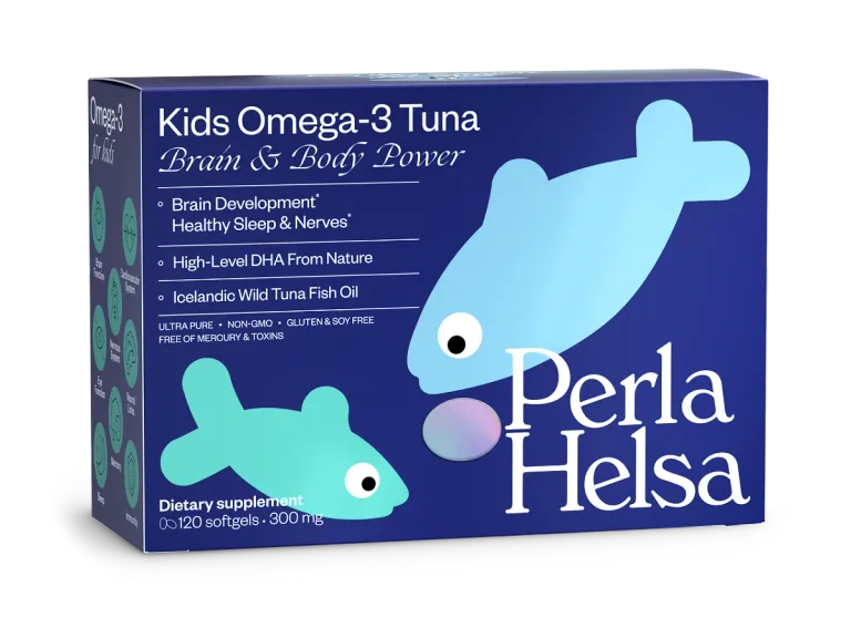 gerehg8frlwv8vygqzoooqoifh4unmajpegwjhi8 - Омега-3 із тунця з DHA-формулою Perla Helsa KIDS 120 капсул