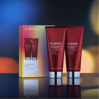 holiday 2024 frangipani pairing rgb hi res 1x1 1000x1000 1 - Розкішний дует для тіла Франжипані Elemis Kit: The Frangipani Pairing Luxurious Shower & Body Set