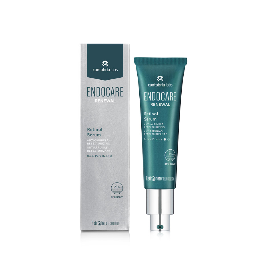 endocare renewal retinol serum 04 900x900 1 - Сироватка ретинолова безводна anti-age дією Cantabria Labs Endocare Renewal Retinol Serum 30мл