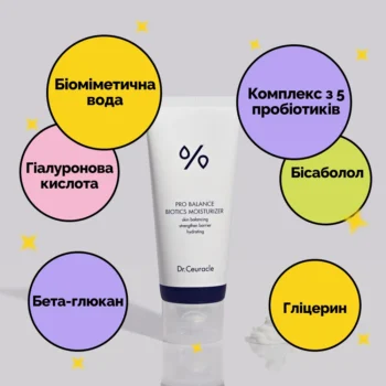 drceuracle pro balance biotics moisturizer 32573045722531 - Зволожуючий крем з пробіотиками Dr. Ceuracle Pro Balance Biotics Moisturizer 100мл