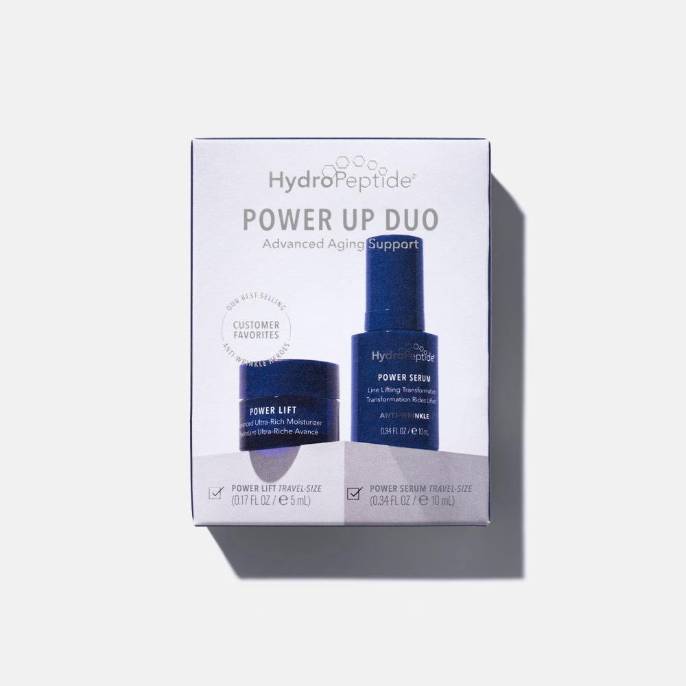 powerupduo - Набір поглибленої підтримки проти старіння HydroPeptide Power Up Duo