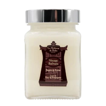 Масло каріте "Балі" з ароматом лотосу і франжипані La Sultane De Saba Shea Butter Lotus and Frangipani Flowers 300г