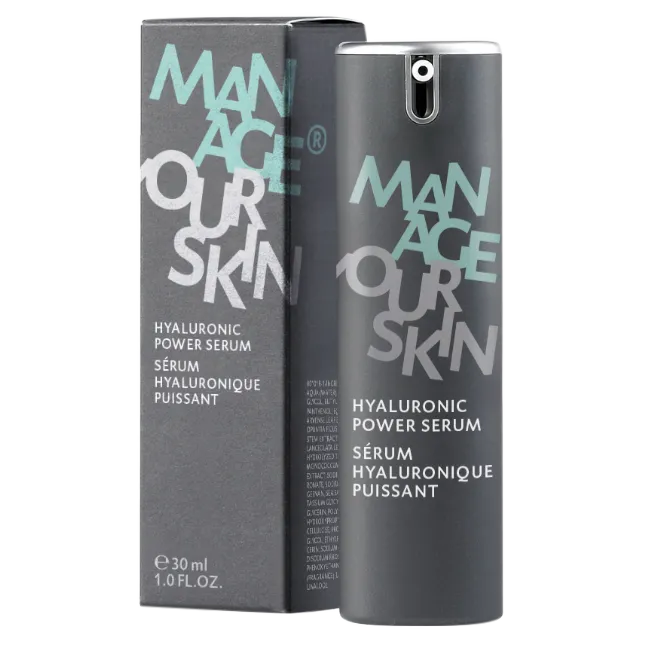 hyaluronic power - Сироватка з гіалуроновою кислотою для чоловіків Dr. Spiller Hyaluronic Power Serum 30 мл
