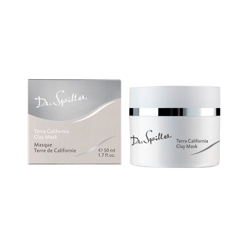 terra california clay mask - Очищувальна маска з лікувальною глиною Dr. Spiller Terra California Clay Mask 50мл