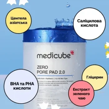 medicube zero pore pads 2.0 17579814025493 - Пілінг пади для очищення та звуження пор Medicube Zero Pore Pads 2.0 70шт