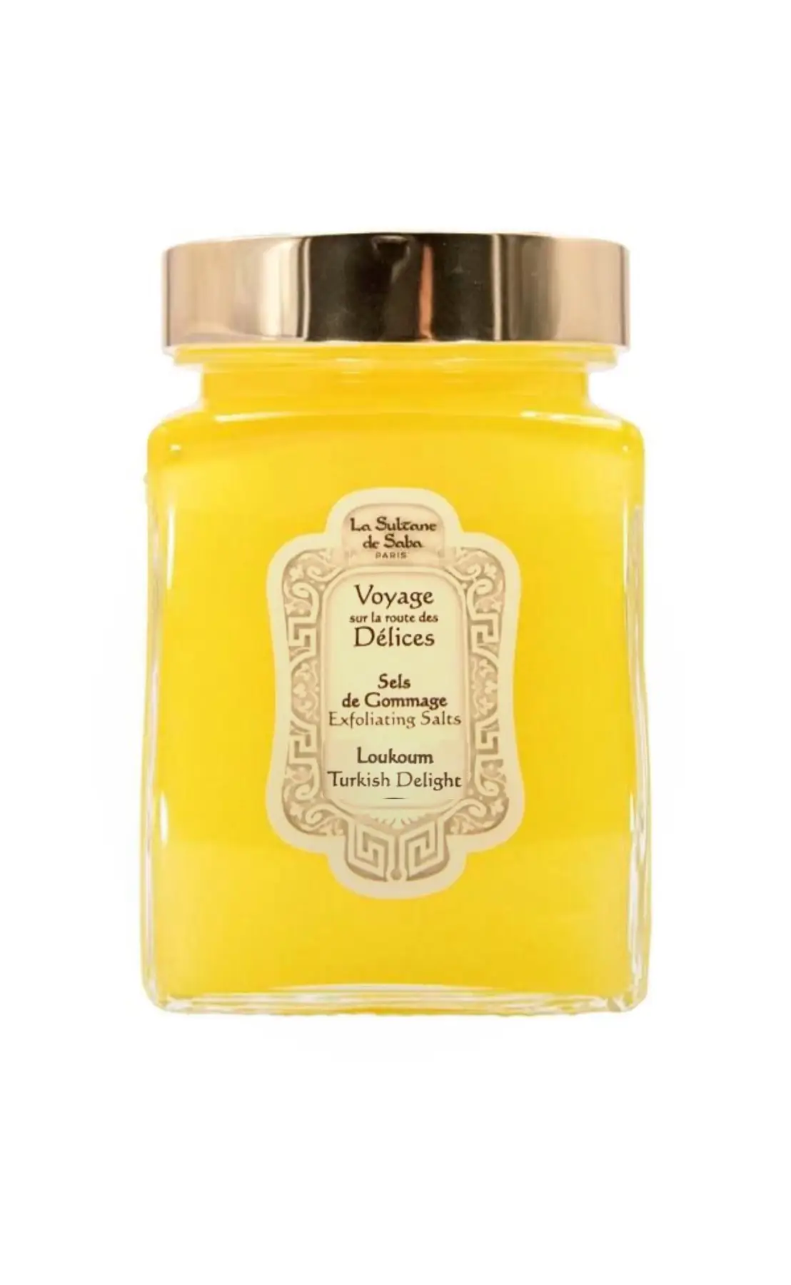 solovyi skrab dlia tila loukoum 300 ml salt scrub loukoum 300 ml 49106530212030 - Сольовий скраб для тіла з ароматом турецьких солодощів La Sultane de Saba Salt Scrub Loukoum 300г