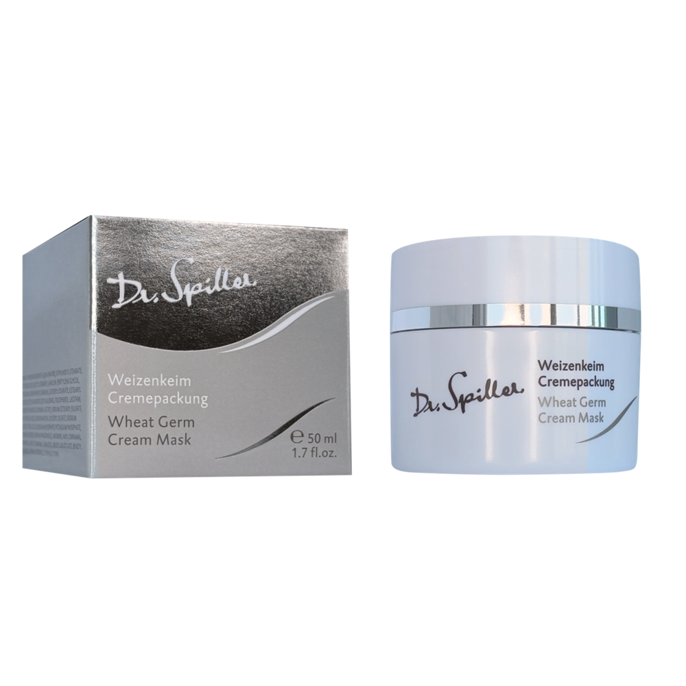 wheat germ cream mask50 ml 000 - Живильна маска з олією зародків пшениці Dr. Spiller Wheat Germ Cream Mask 50 мл
