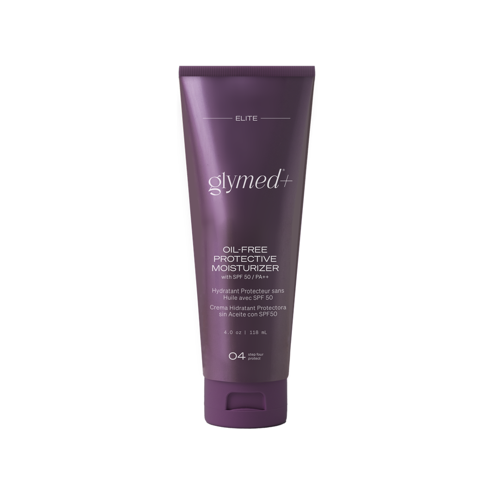 gm72er oilfreespf50 transparent - Сонцезахисний крем з SPF 50 Glymed+ Oil-Free Protective Moisturizer SPF50 118мл