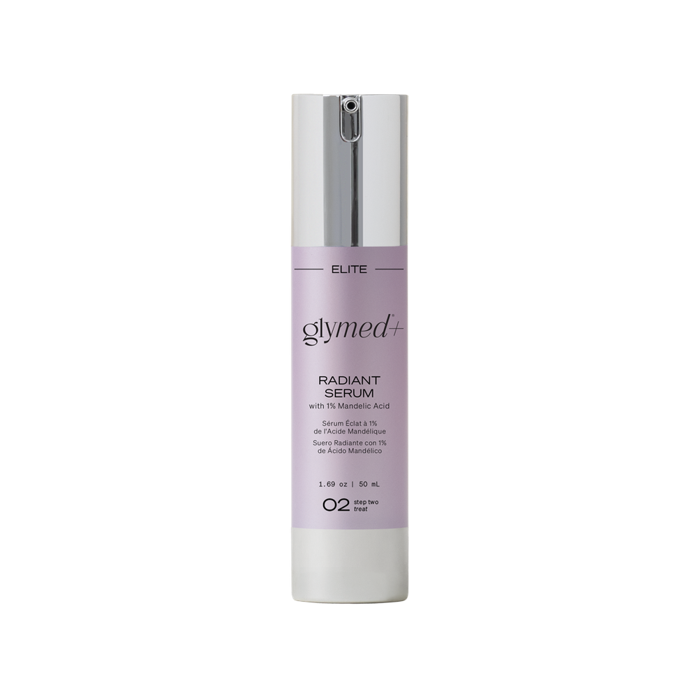 gm73er radiantserum1mandelicacid transparent - Сироватка з мигдалевою кислотою 1% Glymed+ Radiant Serum with 1% Mandelic Acid 50мл